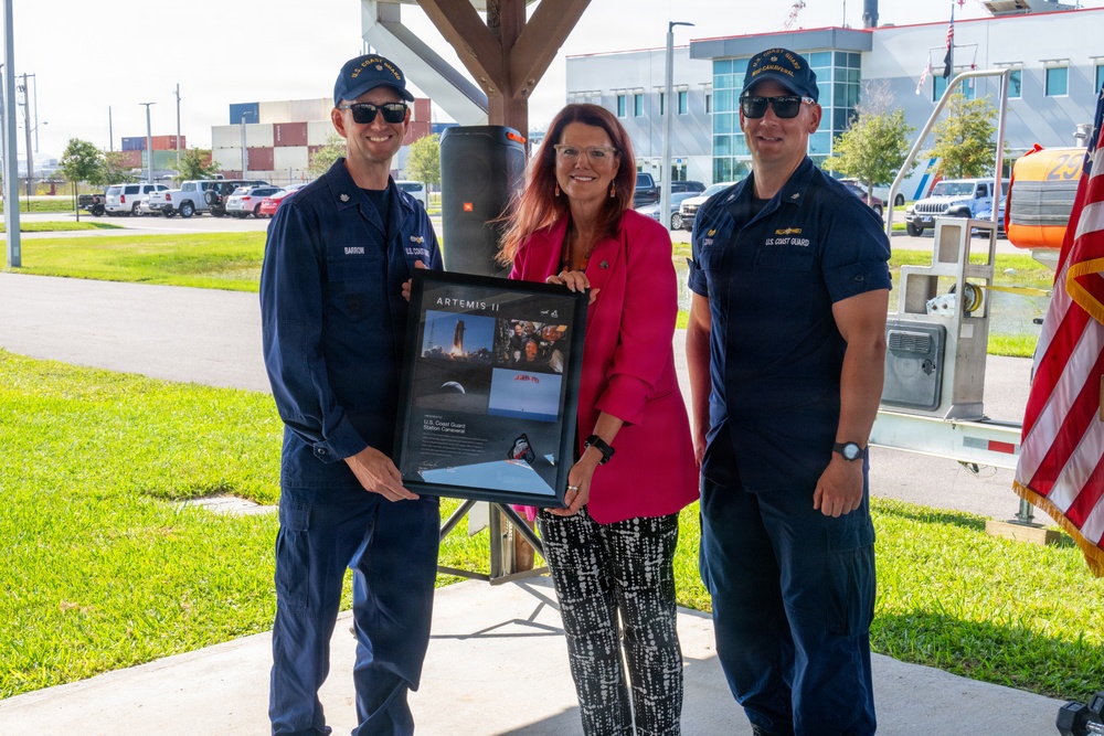 Coast Guard recognized for role in Artemis II launch operations