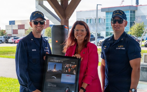 Coast Guard recognized for role in Artemis II launch operations