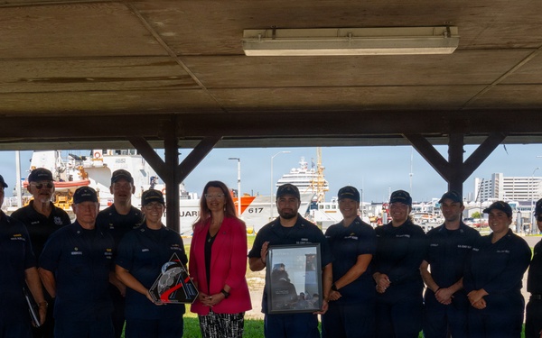 Coast Guard recognized for role in Artemis II launch operations