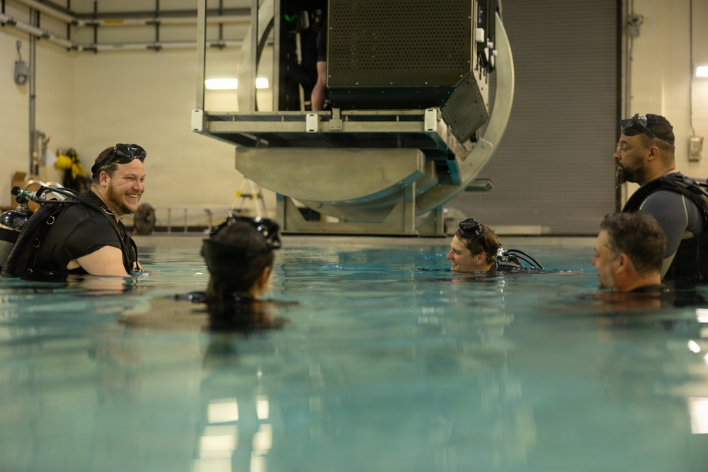 Camp Lejeune Fields New Modular Underwater Egress Trainer
