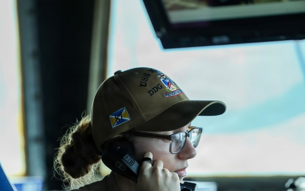 Mason Conducts Bridge Ops