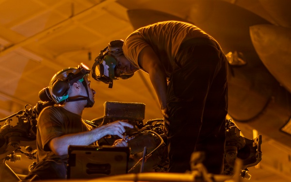 Abraham Lincoln Conducts Operations