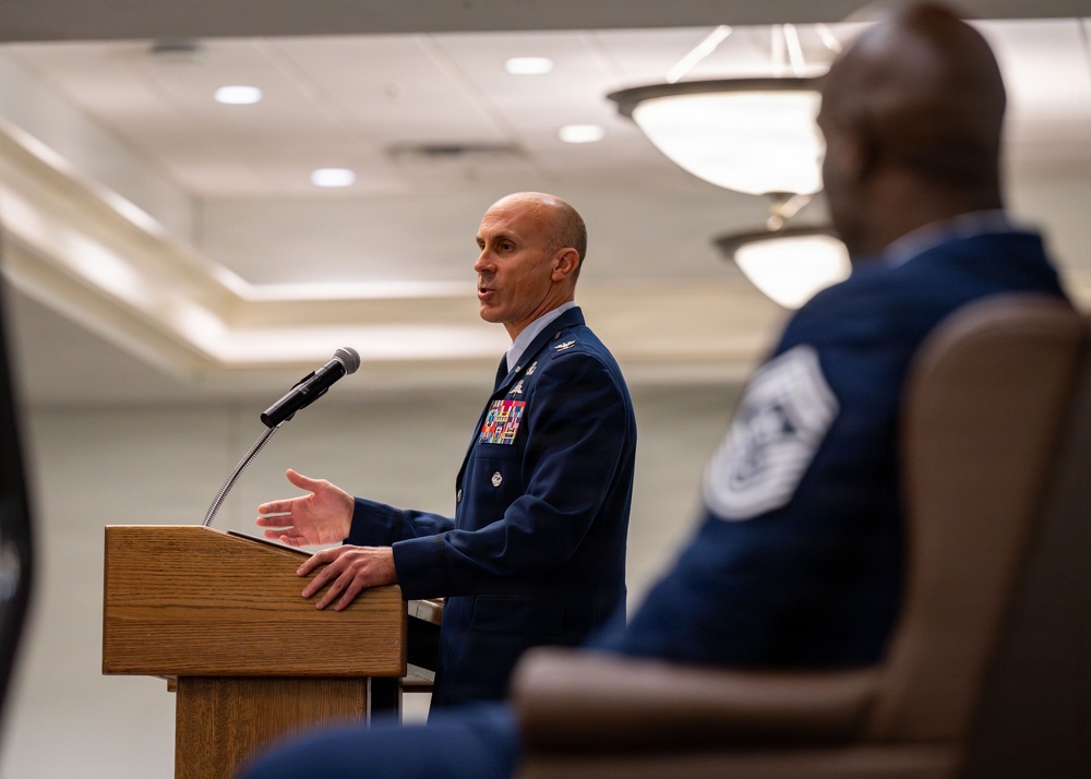 Chief Master Sergeant Ralph Oliver retirement ceremony