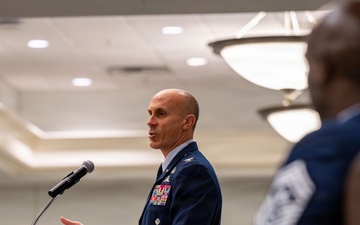 Chief Master Sergeant Ralph Oliver retirement ceremony