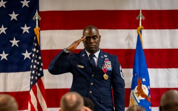 Chief Master Sergeant Ralph Oliver retirement ceremony