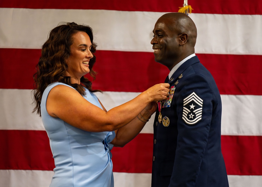 Chief Master Sergeant Ralph Oliver retirement ceremony