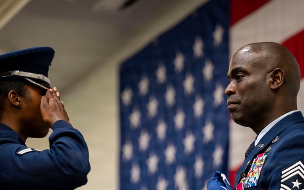 Chief Master Sergeant Ralph Oliver retirement ceremony