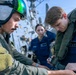 Milius Conducts Flight Operations
