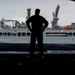 Abraham Lincoln Conducts a Fueling-at-Sea with USNS John Lewis
