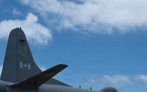 Canadian CP-140 Aurora arrives for RIMPAC 2026