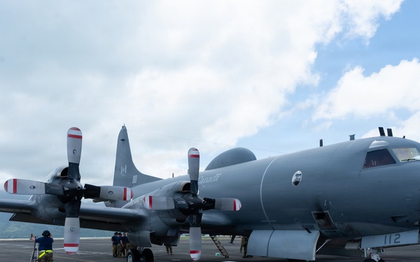 Canadian CP-140 Aurora arrives for RIMPAC 2026