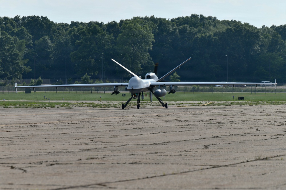 MQ-9 Reaper arrives at Battle Creek ANGB