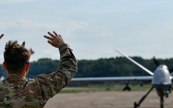 MQ-9 Reaper arrives at Battle Creek ANGB