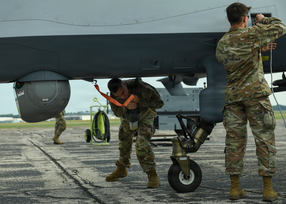 MQ-9 Reaper arrives at Battle Creek ANGB