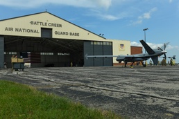 MQ-9 Reaper arrives at Battle Creek ANGB