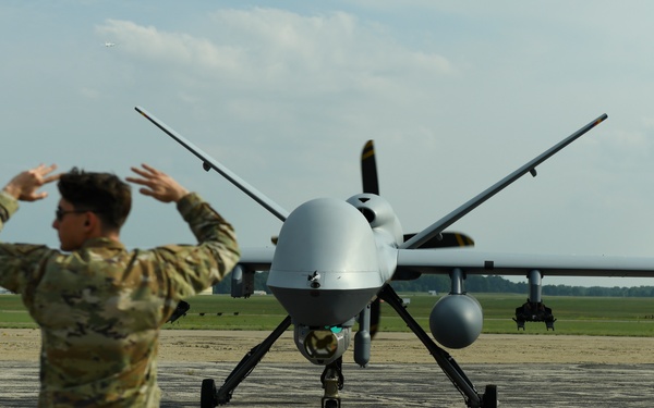 MQ-9 Reaper arrives at Battle Creek ANGB