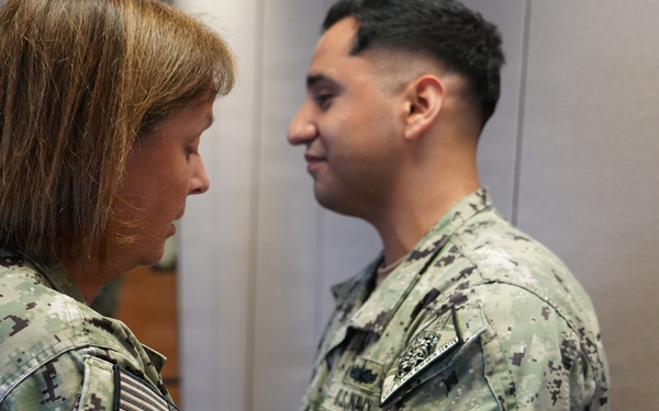 NHRC Hospital Corpsman receives Navy and Marine Corps Achievement Medal