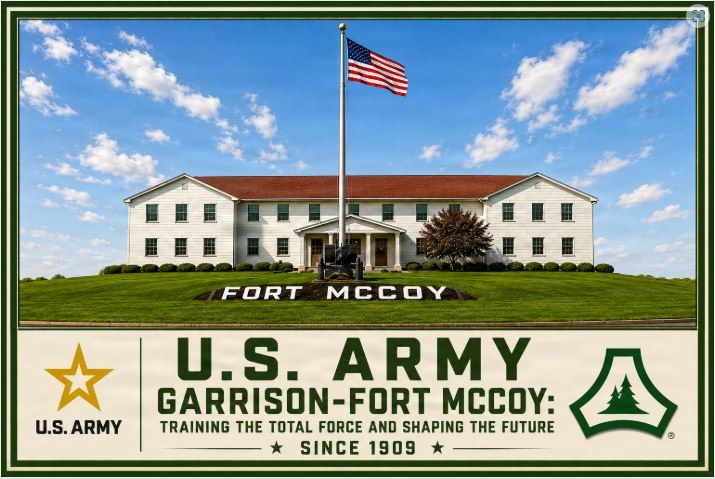 U.S. Army Garrison-Fort McCoy: Training the Total Force and Shaping the Future since 1909