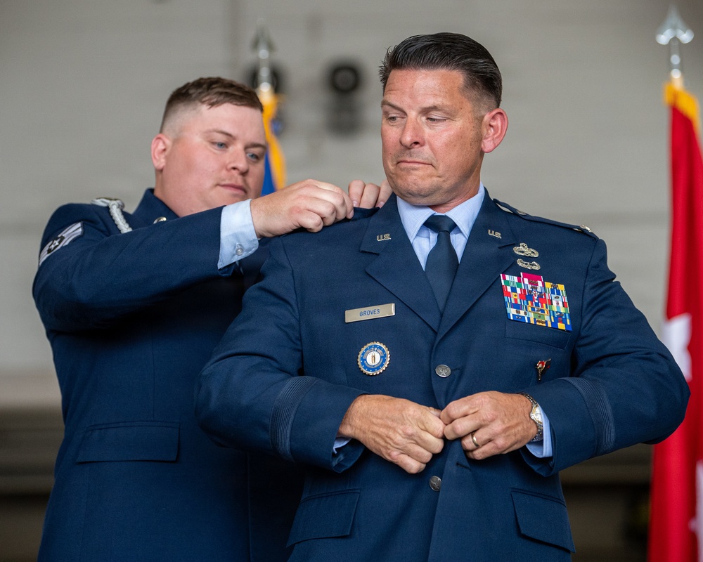 Groves promoted to brigadier general