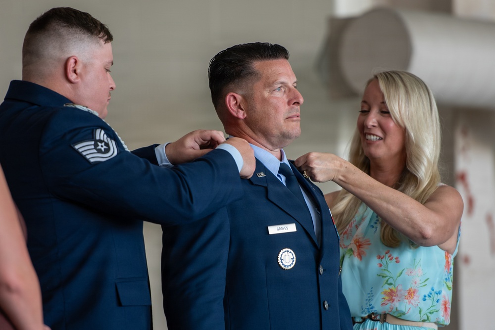 Groves promoted to brigadier general