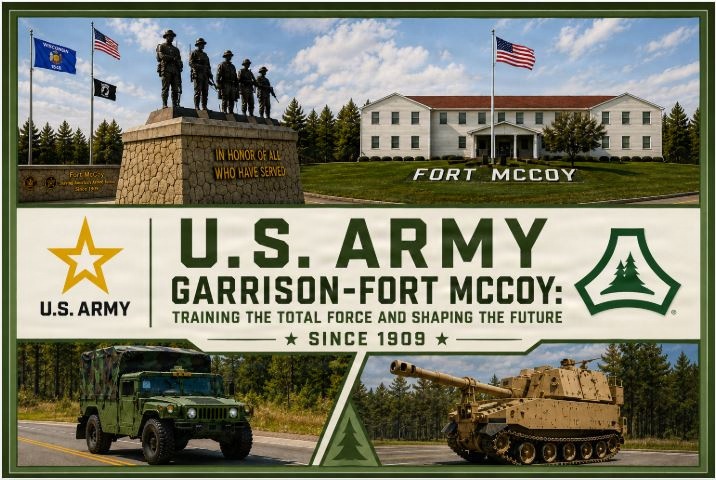 U.S. Army Garrison-Fort McCoy: Training the Total Force and Shaping the Future since 1909