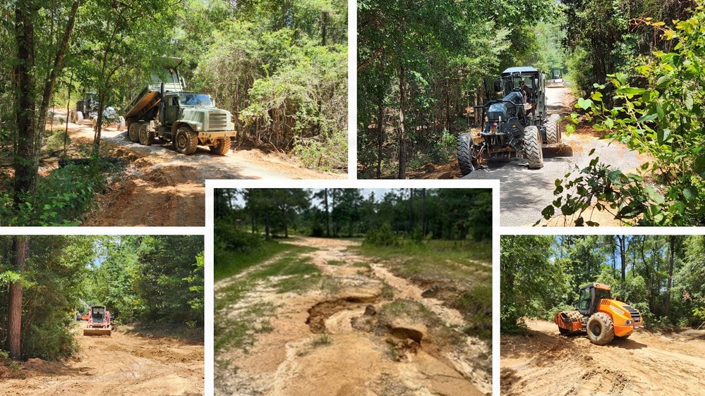 Joint-Service Force overhauls Camp V-Bar infrastructure during intensive IRT mission