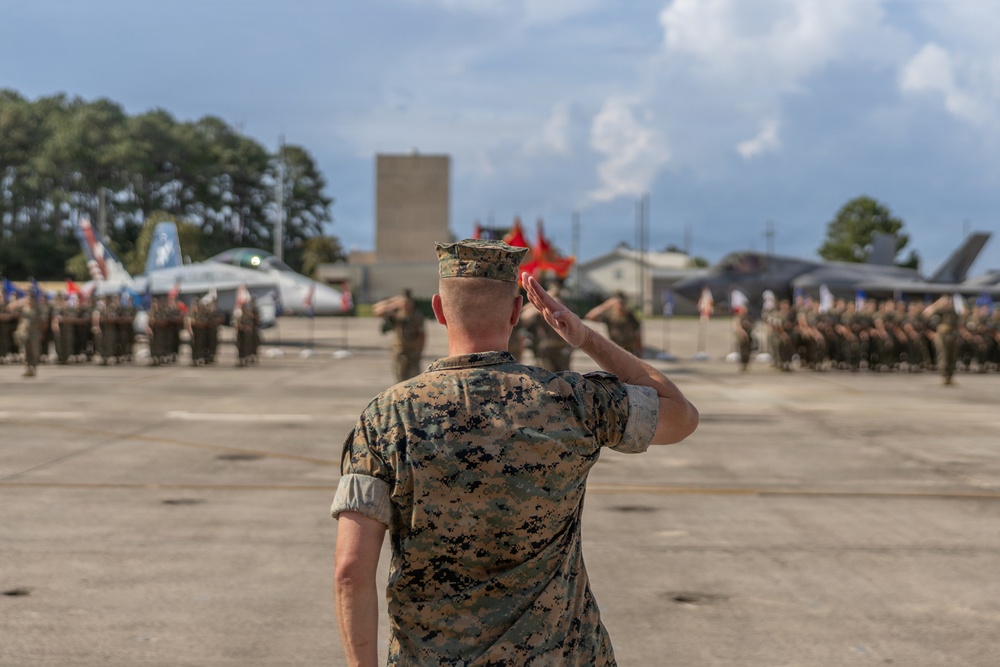 MAG-31 Change Of Command