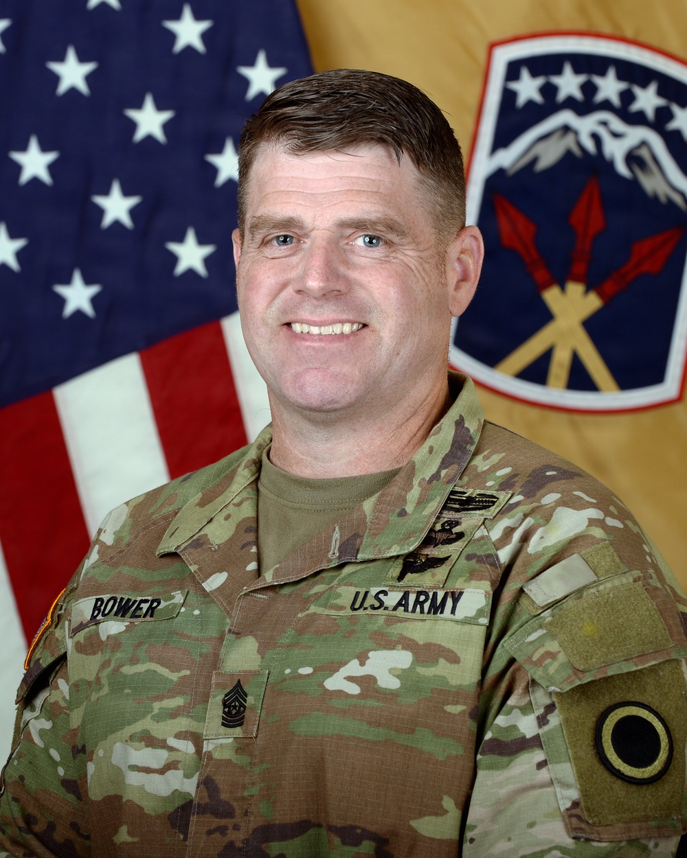 Command Sergeant Major Edward Bower