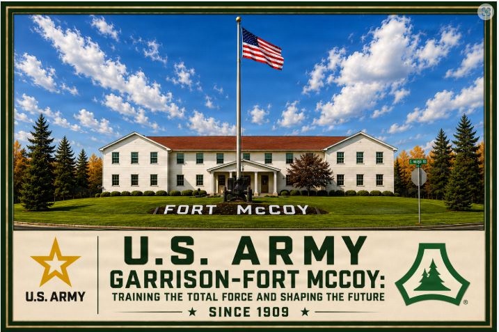 U.S. Army Garrison-Fort McCoy: Training the Total Force and Shaping the Future since 1909