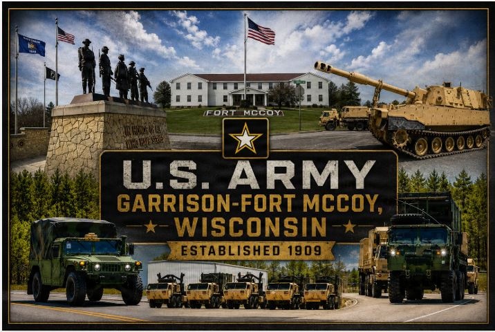 U.S. Army Garrison-Fort McCoy: Training the Total Force and Shaping the Future since 1909