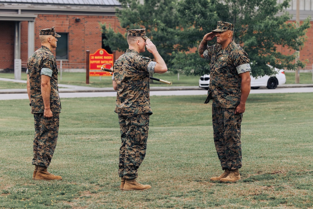 MARSOC Sgt. Maj. Relief and Appointment