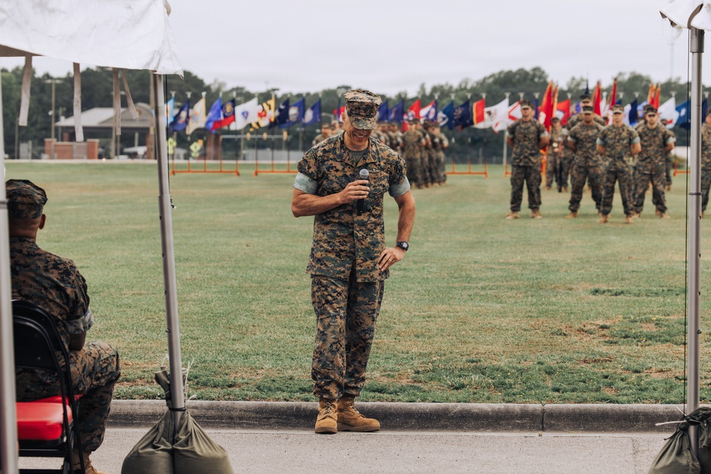 MARSOC Sgt. Maj. Relief and Appointment