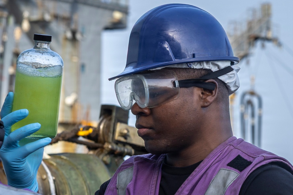 Delbert D. Black Conducts a Replenishment-at-Sea