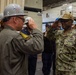 Ronald Reagan Command Master Chief and Engineering Master Chief Bong Off
