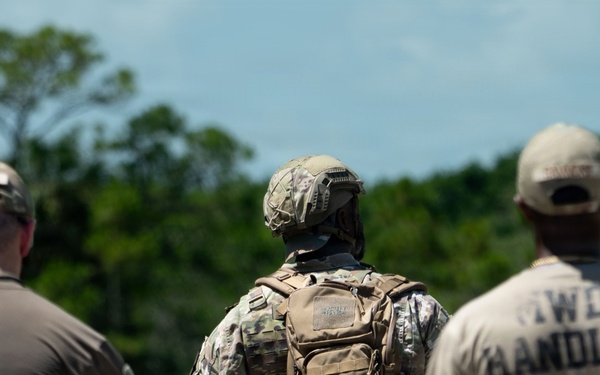 Detection in Action: 6th EOD and SFS K-9 team up for explosive detection