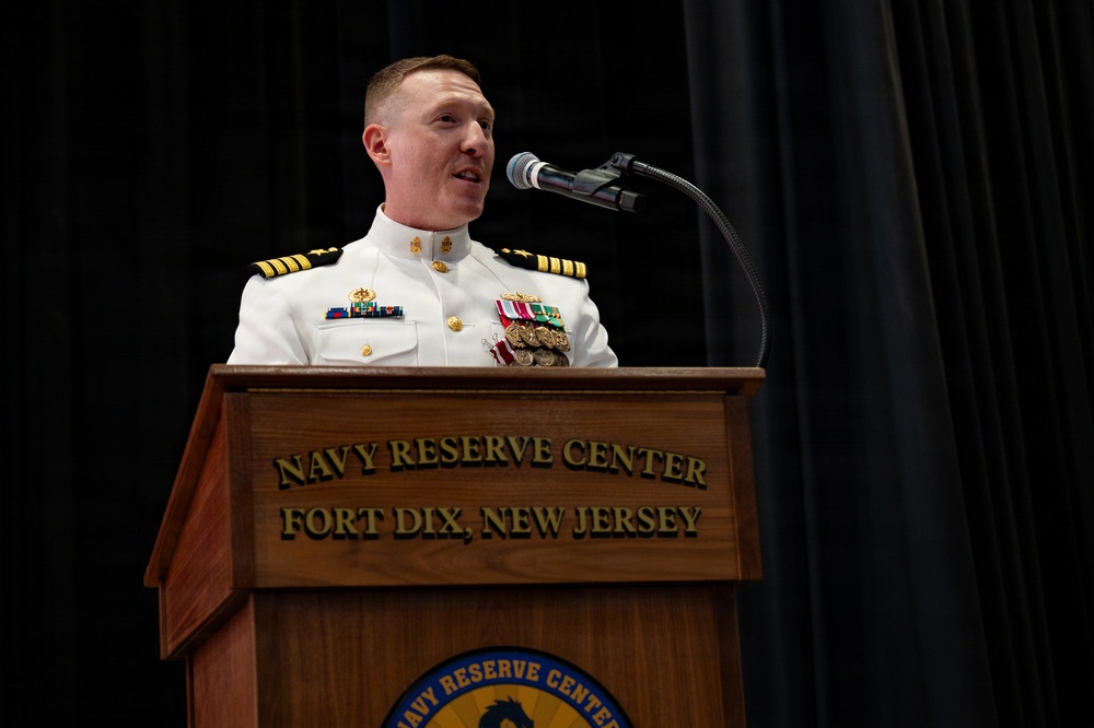 Fair winds, following seas: NRC Fort Dix welcomes aboard new commander