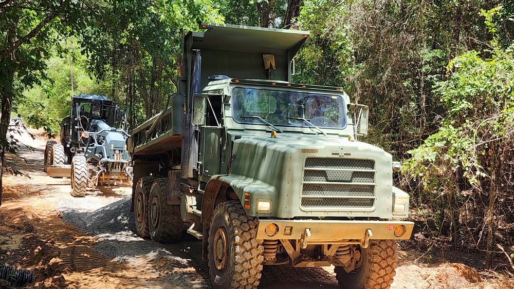 Joint-Service Force overhauls Camp V-Bar infrastructure during intensive IRT Mission