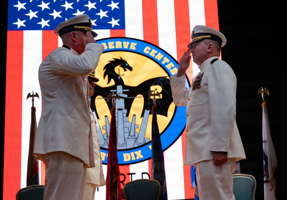 Fair winds, following seas: NRC Fort Dix welcomes aboard new commander