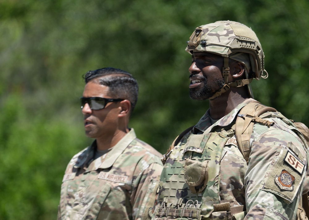 Detection in Action: 6th EOD and SFS K-9 team up for explosive detection