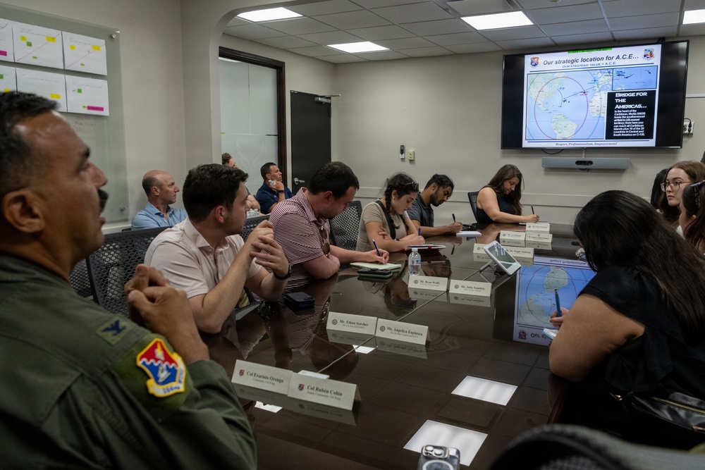 Congressional Staffers Visit 156th Wing