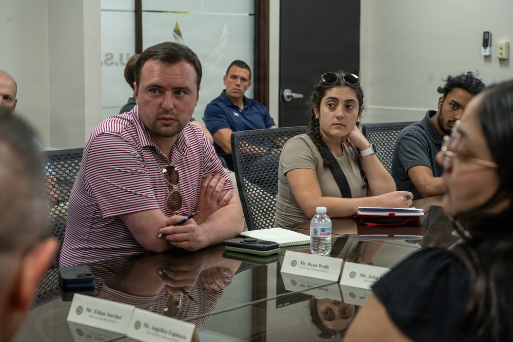 Congressional Staffers Visit 156th Wing
