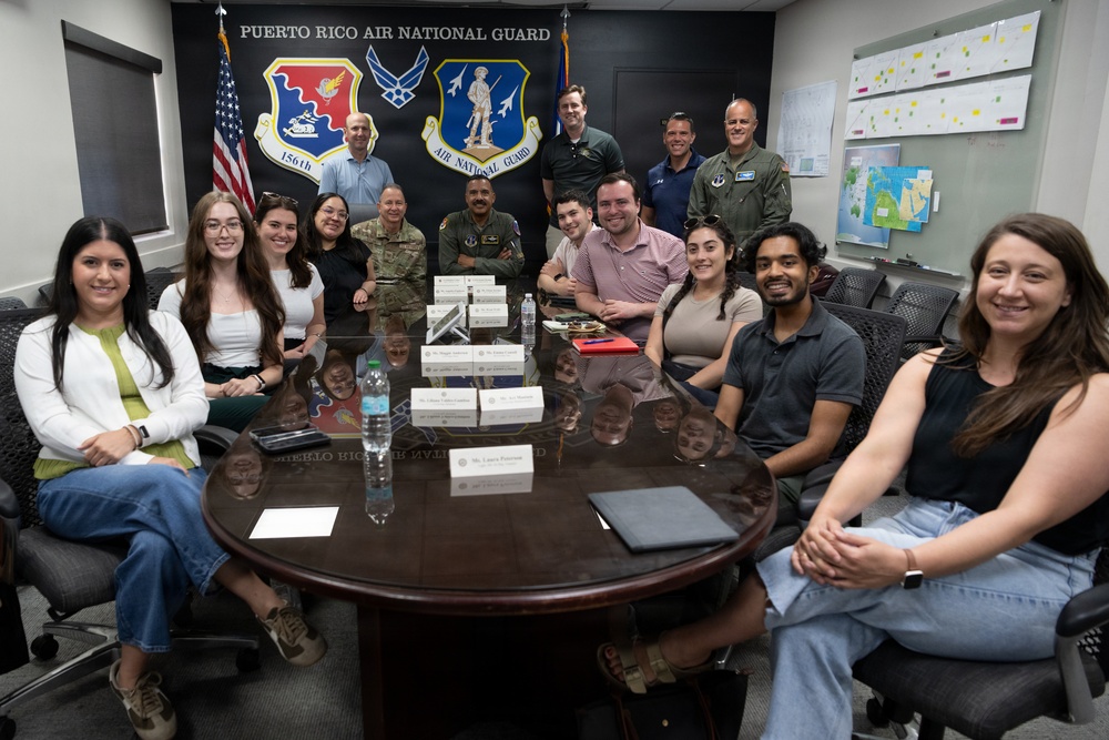 Congressional Staffers Visit 156th Wing