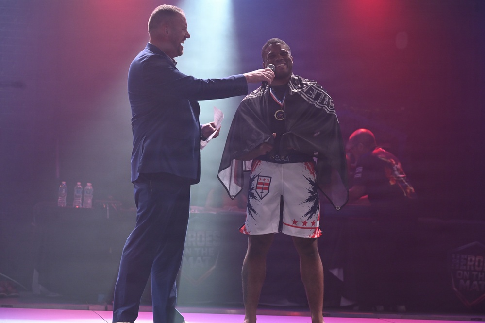 District of Columbia National Guard’s Combatives Program at Heroes on the Mat