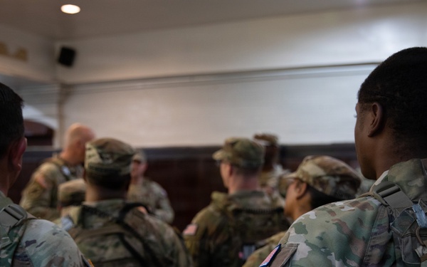 JTF-DC receives visit from Georgia Commanding General
