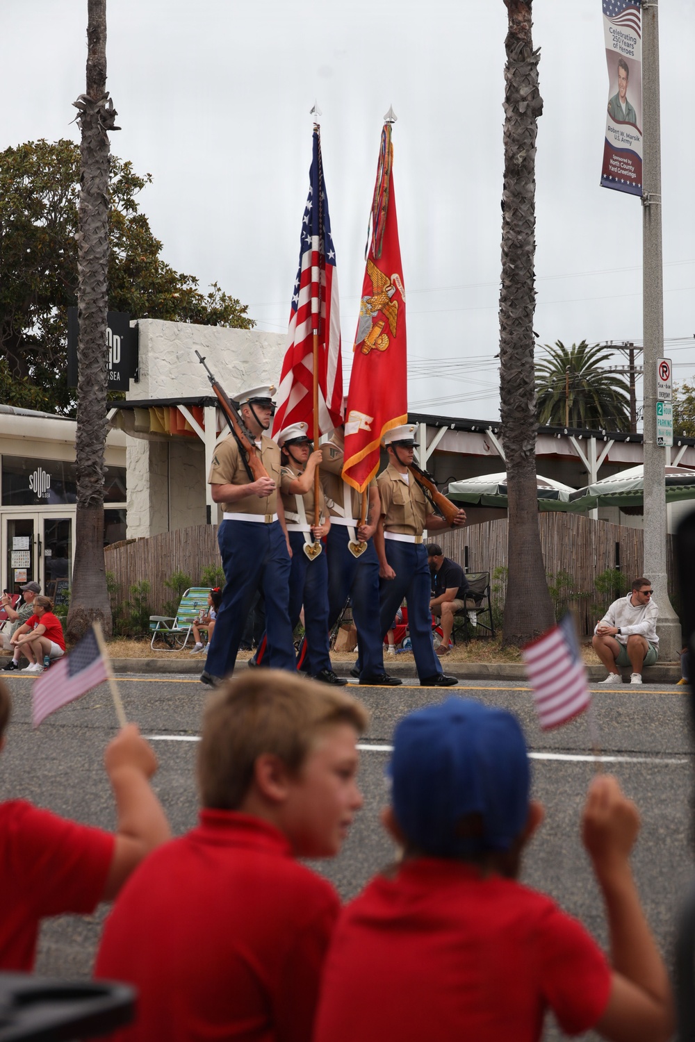 I MEF Marines participate in Oceanside Independence parade