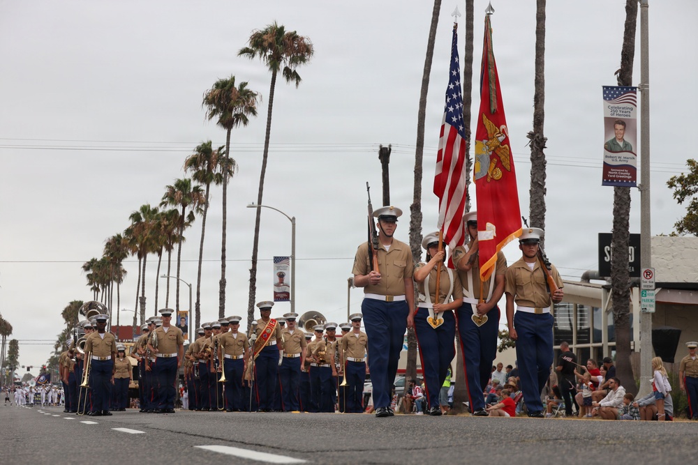 I MEF Marines participate in Oceanside Independence parade