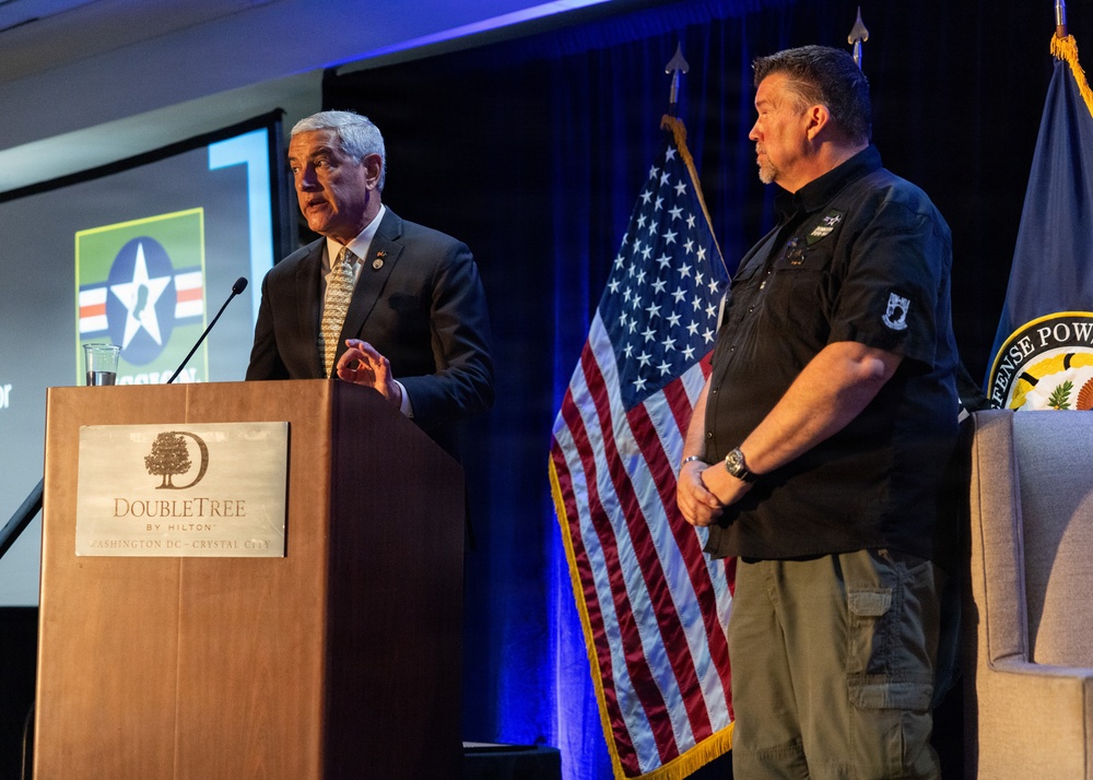 Gold Star families attend the Vietnam Annual Government Briefing