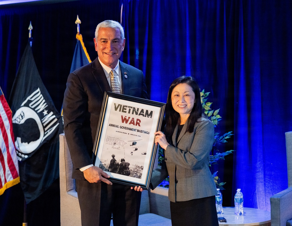 Gold Star families attend the Vietnam Annual Government Briefing
