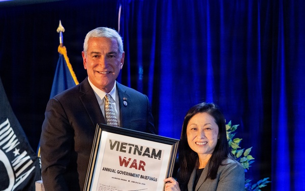 Gold Star families attend the Vietnam Annual Government Briefing