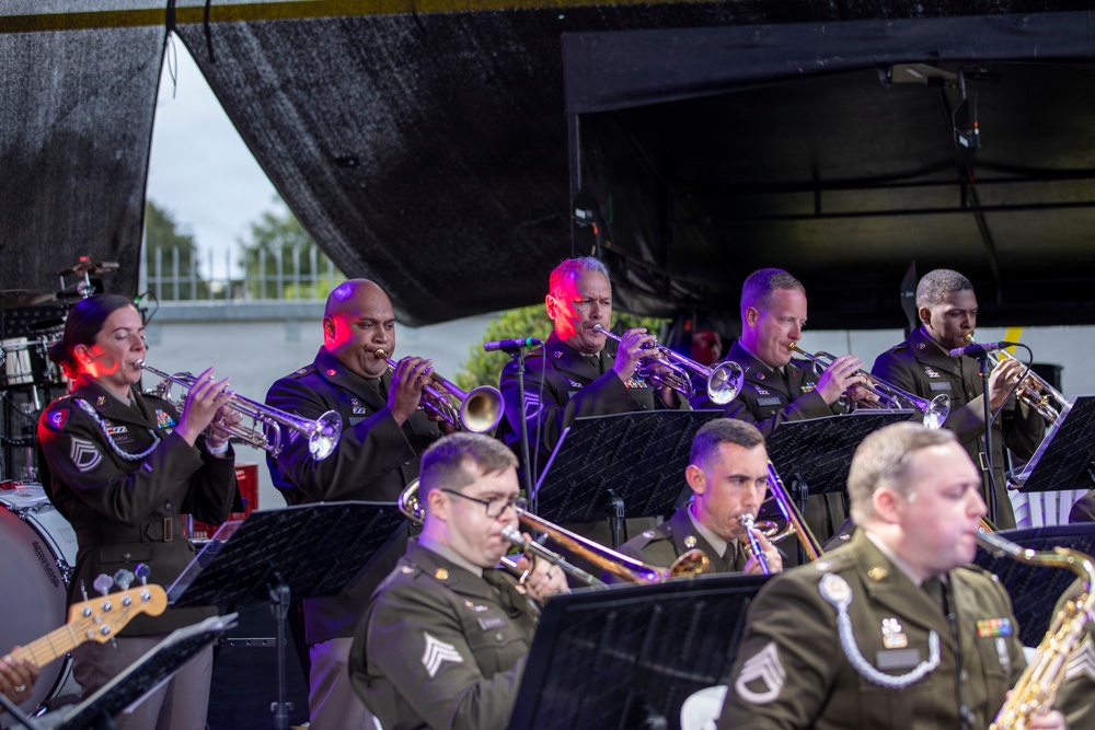 246th SCNG Band Visits Colombia for Freedom 250 Celebration